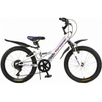 Велосипед Top Gear 20 Mystic белый калейдоскоп ВНМ20202