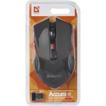 Мышь Defender Accura MM-275 красный/черный (52276)