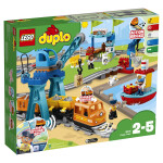 Конструктор Lego Duplo Town Грузовой поезд (10875)