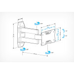 Кронштейн для телевизора Holder LCDS-5065 черный