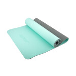 Коврик для йоги Starfit FM-201 TPE 173x61x0,6 см мятный/серый