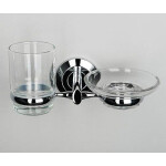 Держатель стакана и мыльницы WasserKraft Rhein K-6226