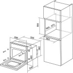 Встраиваемый электрический духовой шкаф DeLuxe 6006.03 эшв-062
