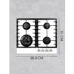 Встраиваемая газовая варочная панель Zigmund & Shtain MN 197.61 I