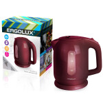 Чайник электрический Ergolux ELX-KP04-C10 темно коричневый