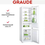Встраиваемый холодильник Graude IKG 180.0