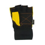 Перчатки для фитнеса Starfit SU-108 желтый/черный S