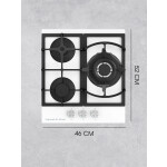 Встраиваемая газовая варочная панель Zigmund & Shtain M 26.4 W