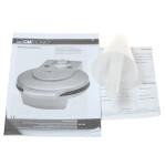 Вафельница Clatronic HA 3494 серебристый