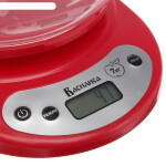 Весы кухонные Василиса ВА-010 красный