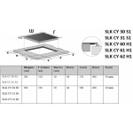 Встраиваемая электрическая варочная панель Schaub Lorenz SLK CY 60 H1