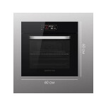 Встраиваемый электрический духовой шкаф Zigmund & Shtain EN 133.512 B