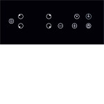 Встраиваемая индукционная варочная панель Lex EVI 640-1 BL