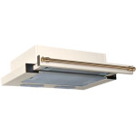 Встраиваемая вытяжка Elikor Интегра 60П-400-В2Л крем/рейлинг бронза