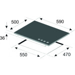 Встраиваемая газовая варочная панель Kaiser KG 6325 ElfEm Turbo