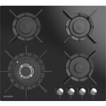 Встраиваемая газовая варочная панель Hyundai HHG 6437 BG