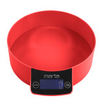 Весы кухонные Marta MT-1647 красный рубин