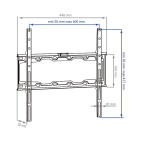 Кронштейн для телевизора Kromax Element-3 черный
