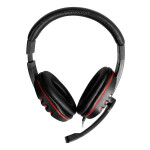 Гарнитура Oklick HS-L380G Abbadon черный/красный