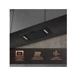 Встраиваемая вытяжка Weissgauff Aura 900 BL