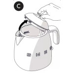 Чайник электрический Smeg KLF05PKEU