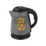 Чайник электрический Матрёна MA-003 серый хохлома