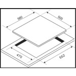 Встраиваемая газовая варочная панель Zigmund & Shtain GN 98.61 S