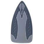 Утюг Аксинья КС-3002 белый/синий