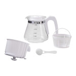 Кофеварка Galaxy GL 0709 белый