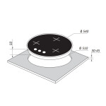 Встраиваемая газовая варочная панель Maunfeld EGHG.43.23CW/G