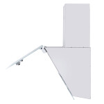 Каминная вытяжка Maunfeld Plym Touch 60 белое стекло