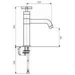 Смеситель для кухни Italmix EF 0900 NICKEL