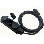 Удлинитель Электроконтакт УХз16-103 колодка силовая 16А,3,5кВт,3х2,5,IP44,20м (10142)