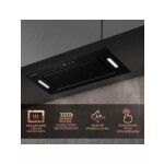 Встраиваемая вытяжка Weissgauff Aura 850 BL