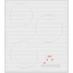 Встраиваемая электрическая варочная панель Zigmund & Shtain CNS 139.45 WX