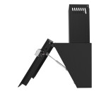 Каминная вытяжка Maunfeld Bridge Line 50 черный/полоска сатин