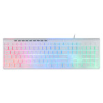 Клавиатура Oklick 490ML белый