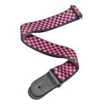 Ремень для гитары Planet Waves 50H03 Black/Pink Checker
