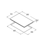 Встраиваемая газовая варочная панель Cata RGI 6031 IV