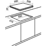 Встраиваемая газовая варочная панель Exiteq PL 640 STG-E/А