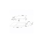 Встраиваемая индукционная варочная панель Korting HI 64042 BW