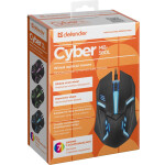 Мышь Defender Cyber MB-560L черный (52560)