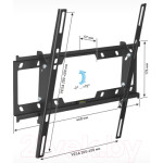 Кронштейн для телевизора Holder LCD-T4624-B