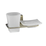 Держатель стакана и мыльницы WasserKraft Exter K-5226