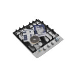 Встраиваемая газовая варочная панель Zugel ZGH451X