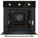 Встраиваемый газовый духовой шкаф Maunfeld EOGC604RBG.MT