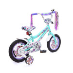 Велосипед CHINA 12 Enchantimals Бирюзовый/Сиреневый ВН12174