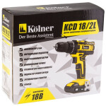 Дрель-шуруповерт Kolner KCD 18/2-2L