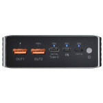 Мобильный аккумулятор Digma DG-PD-30000-SLV серебристый