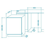 Встраиваемая посудомоечная машина Indesit DIF 14B1 EU